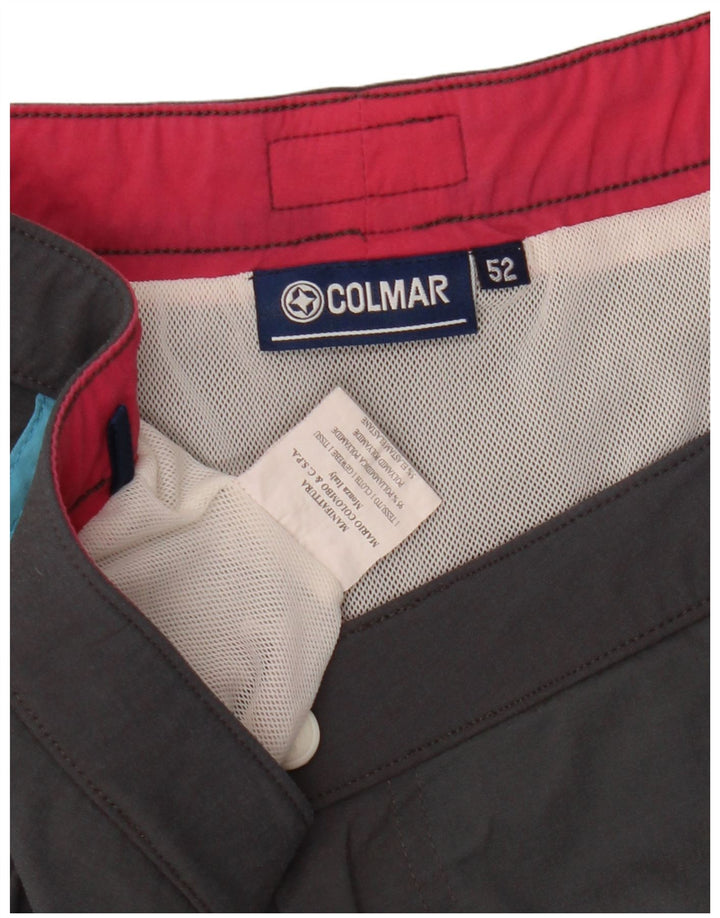 Colmar Short de Bain Homme EU 52 Large Gris Colorblock Polyamide