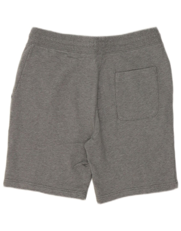 Marks & Spencer Short de Sport Regular Fit Homme Gris Moyen Coton
