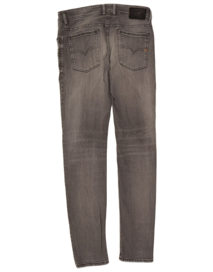 Diesel Jean Slim Sleenker Homme W32 L32 Gris Coton