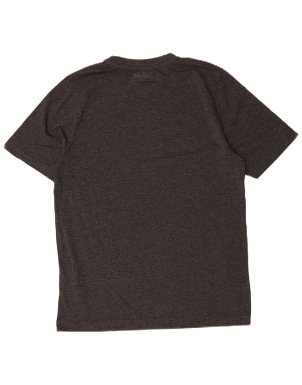 Kappa T-Shirt Graphique Homme Gris Moyen Coton