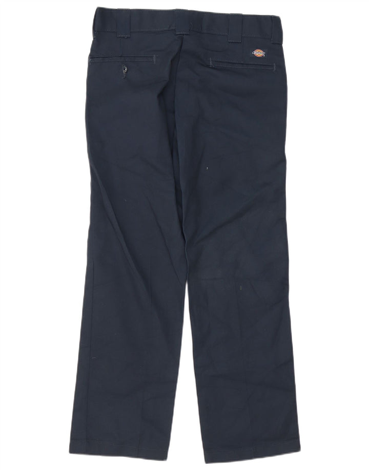 DICKIES Pantalon Chino Droit Slim Homme W30 L30 Bleu Marine Polyester