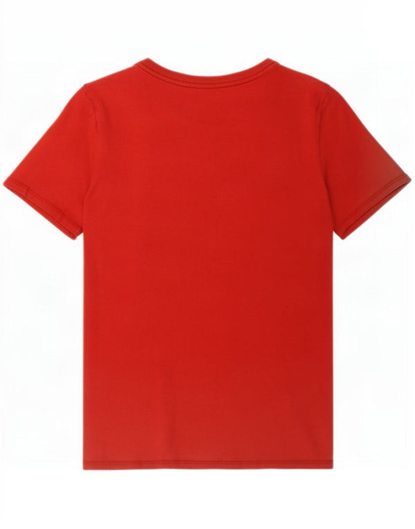 Nike Garçons Athletic Cut Graphic T-Shirt Top 13-14 ans XL Rouge Coton