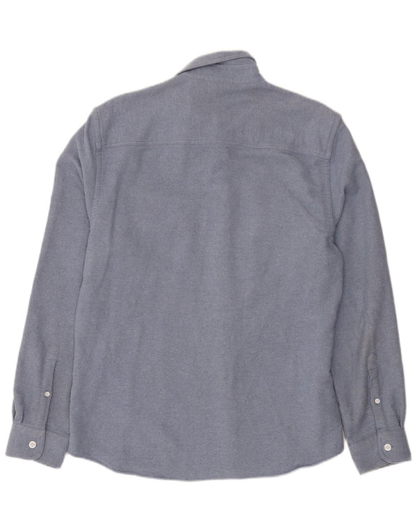 Reiss Chemise Regular Fit XL Bleu Coton Homme