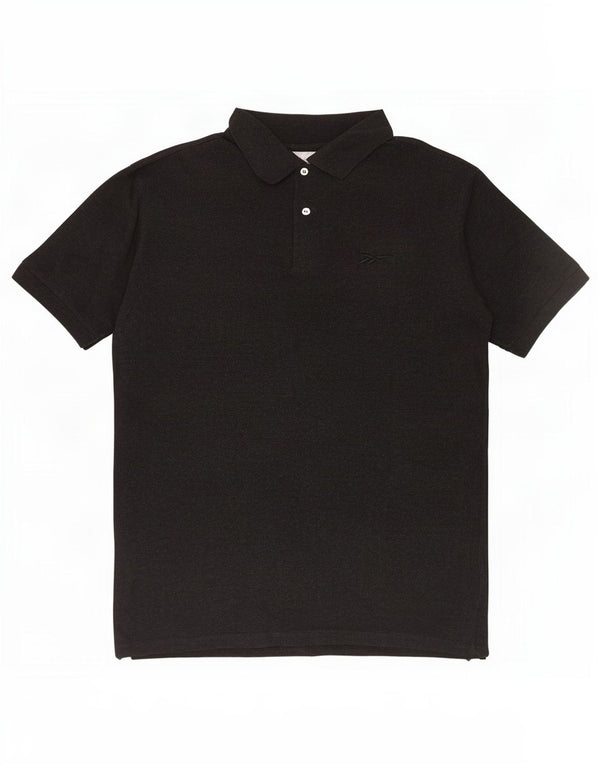 Reebok Polo Homme Grand Noir Coton