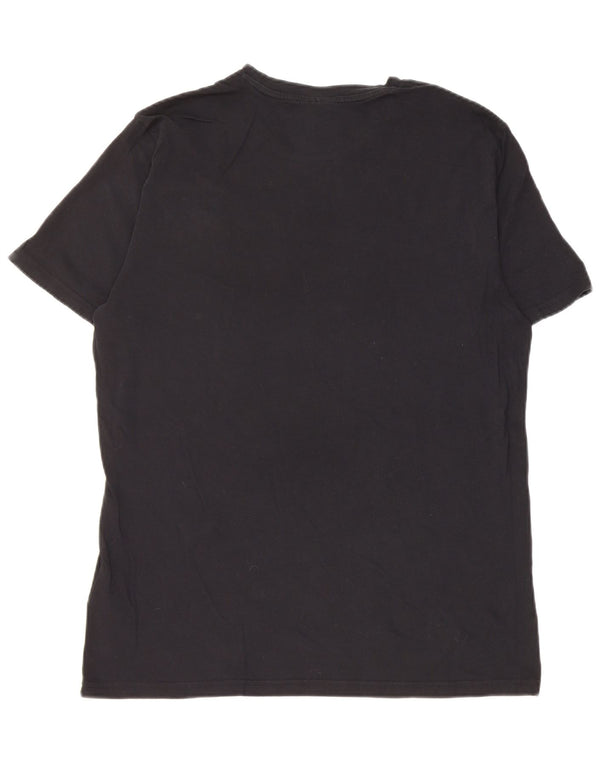 Diadora T-Shirt Homme Haut Large Noir Coton
