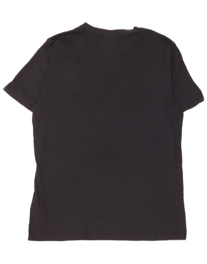 Diadora T-Shirt Homme Haut Large Noir Coton
