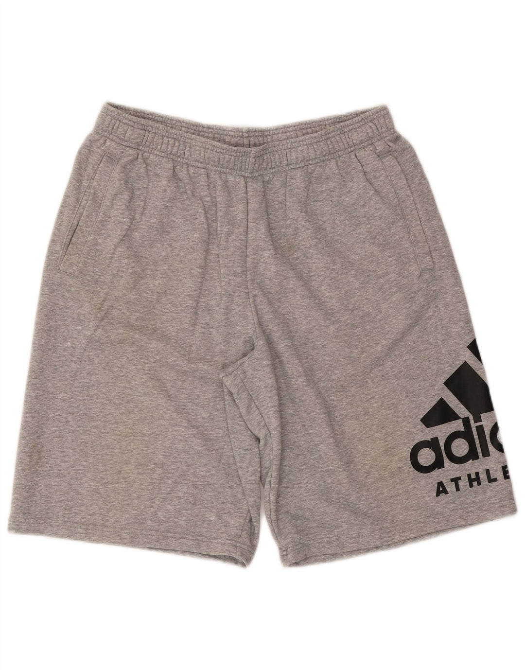 ADIDAS Short de sport graphique pour homme XL en coton gris