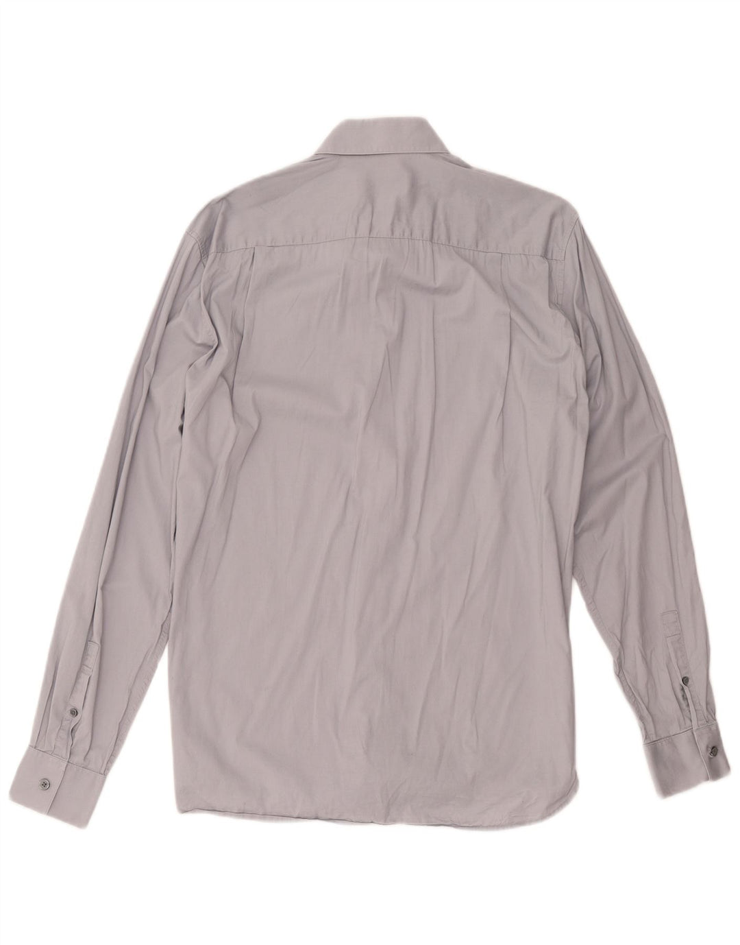 Dkny Chemise Homme Taille 16 1/2 Grand Coton Gris