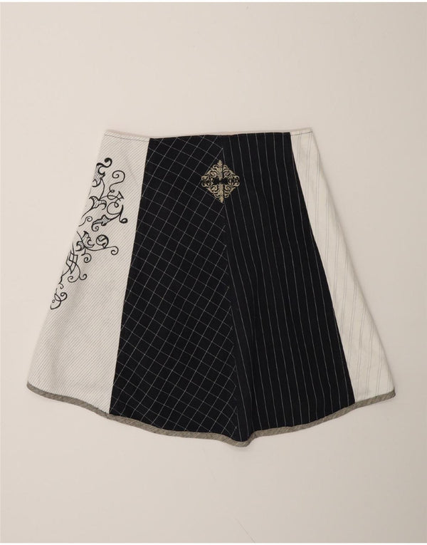 St-Martins Femme Jupe Portefeuille Small W30 Multicolore Colourblock