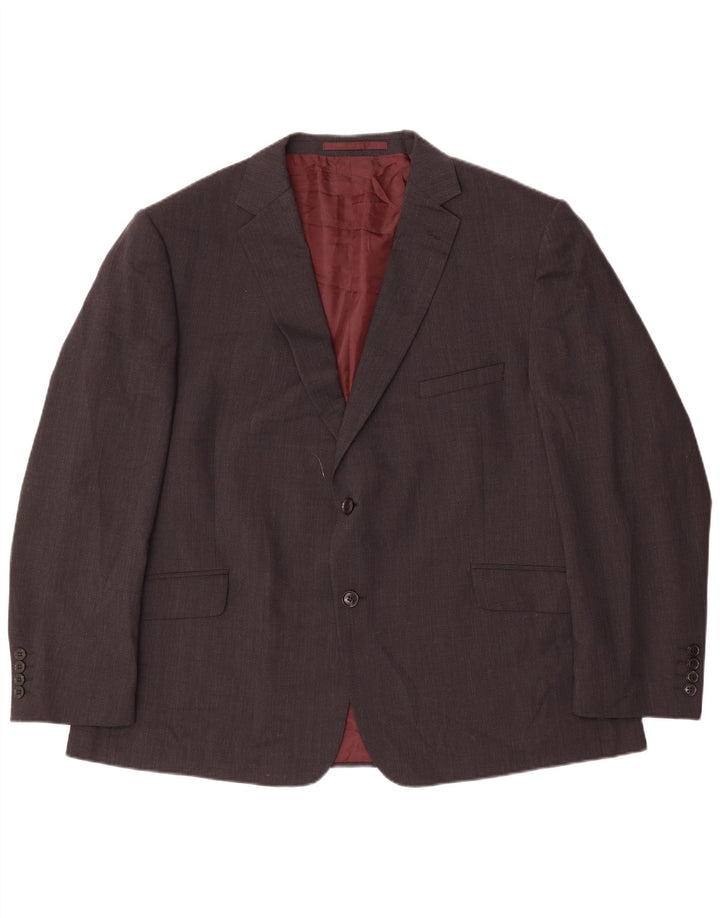 Marks & Spencer Veste blazer à 2 boutons pour homme UK 48 2XL Gris laine