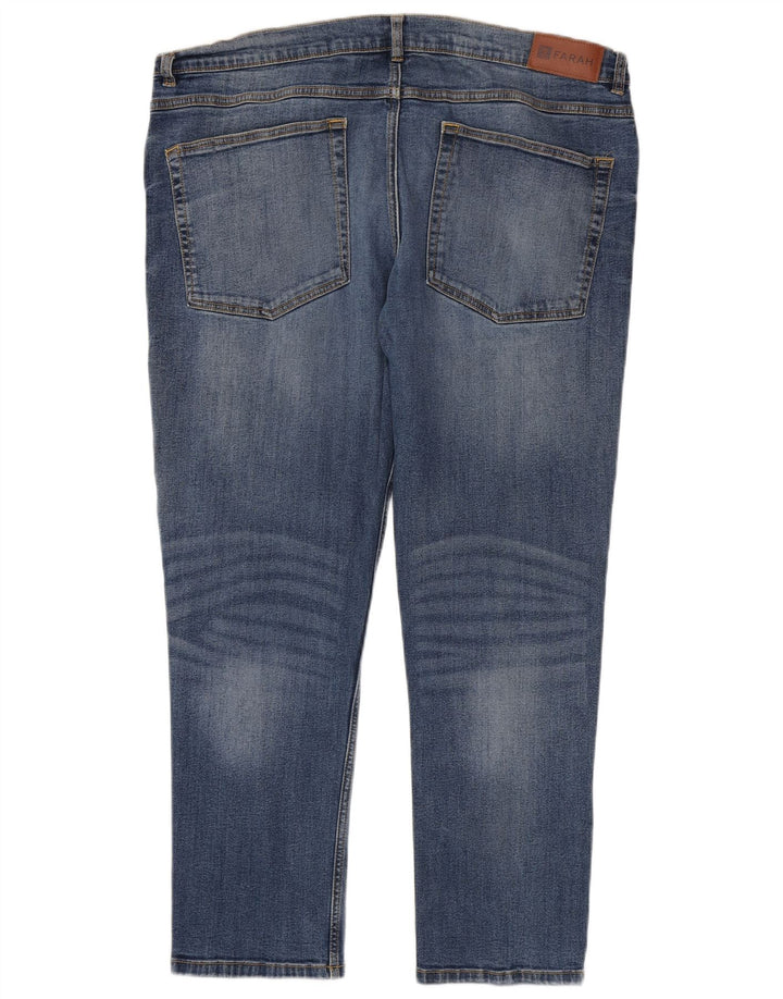Farah Jean Slim Homme W40 L30 Bleu Coton