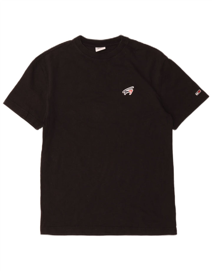 Tommy Hilfiger T-Shirt Homme Petit Noir Coton