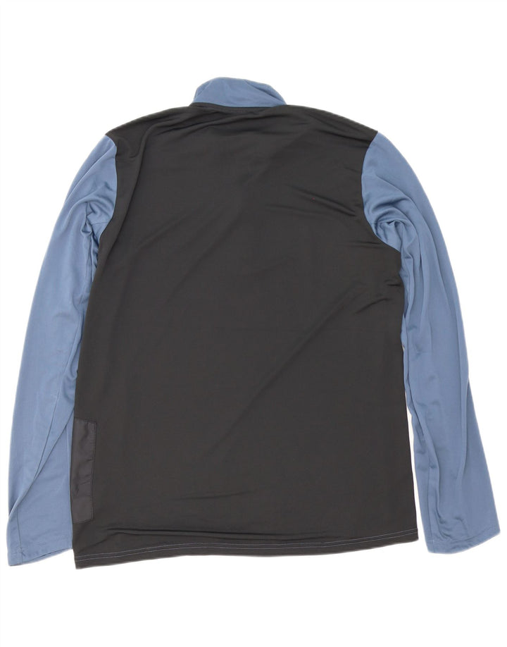 Adidas Homme Aeroready Pull Survêtement Haut Large Bleu Marine Colorblock