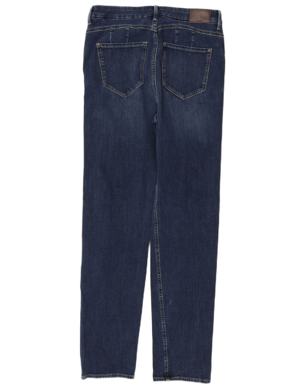 Marks & Spencer Jean droit Sienna pour femme UK 14 Large W32 L31 Bleu marine