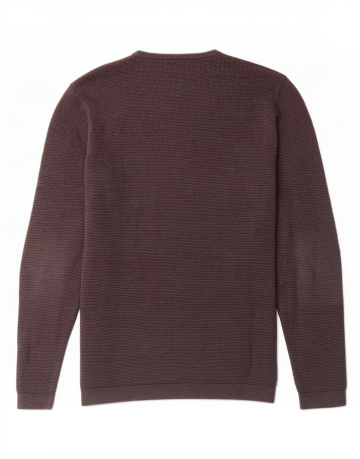 Zara Pull à col rond pour homme Petit gris