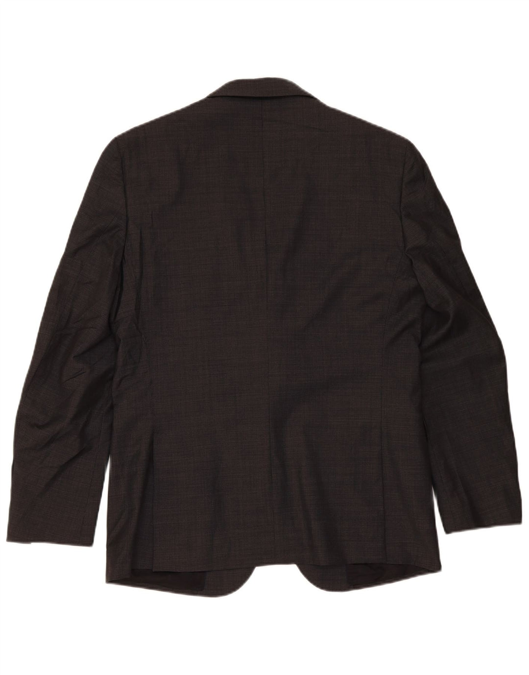 Massimo Dutti Veste Blazer 2 Boutons Homme EU 52 Grande Laine Grise