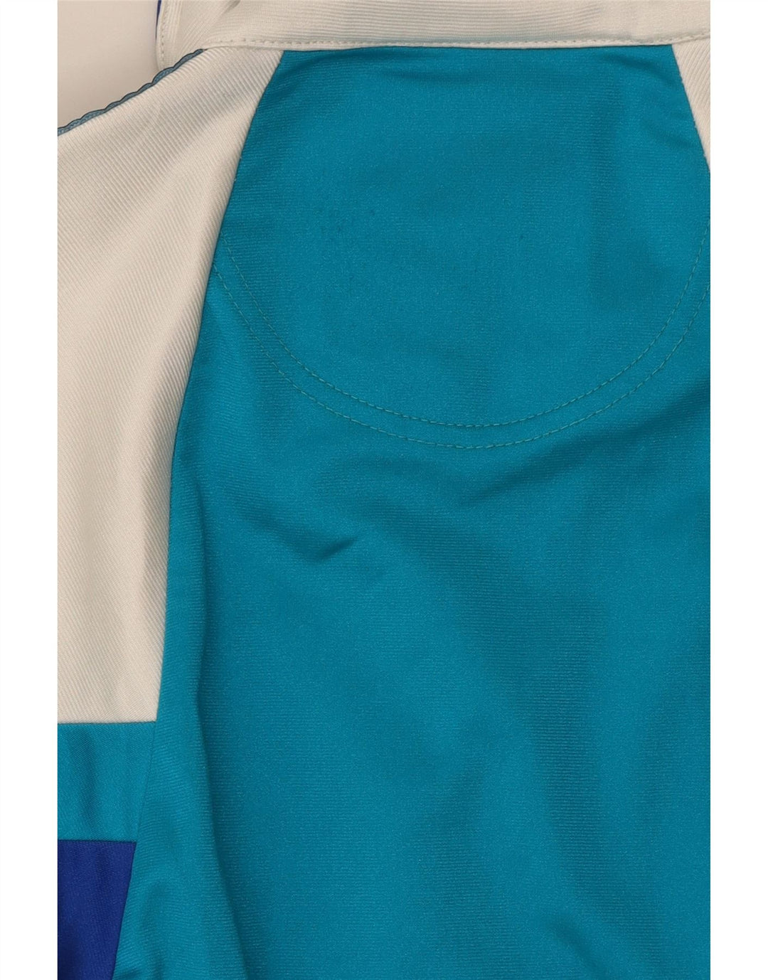 Asics Veste de Survêtement Graphique Homme IT 44 XS Bleu Colorblock