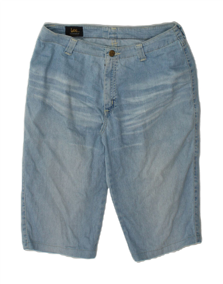 LEE Mens Denim Shorts W32 Medium Blue Cotton Vintage Lee and Second-Hand Lee from Messina Hembry 