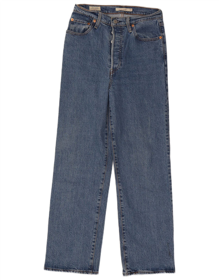 Levi's Jean Droit Ribcage Femme W29 L28 Bleu Coton