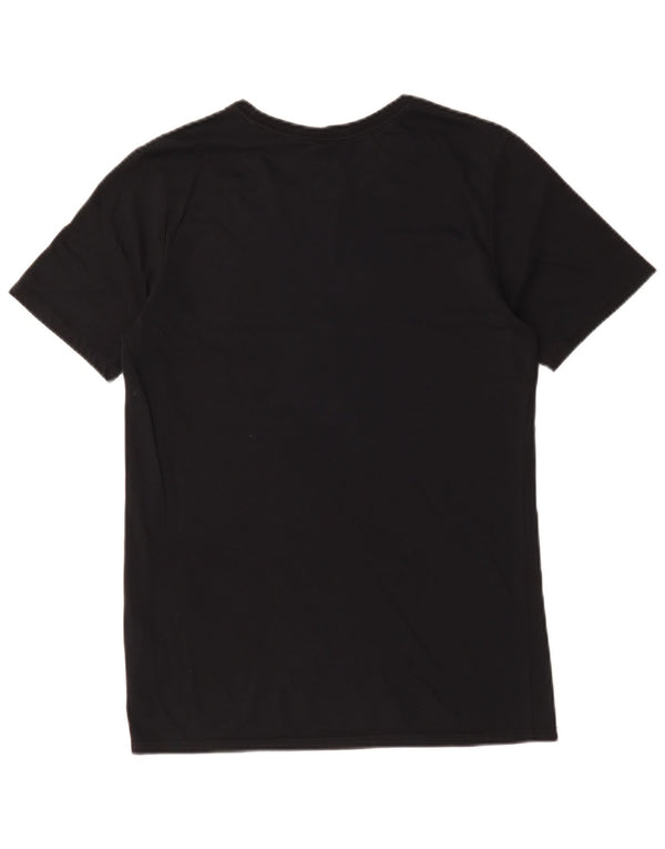 Jordan T-shirt graphique Dri Fit pour homme en coton noir Taille S
