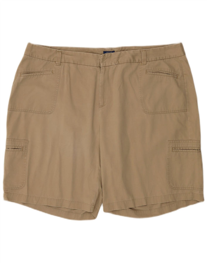 DOCKERS Short cargo pour femme US 24 4XL W48 Coton beige