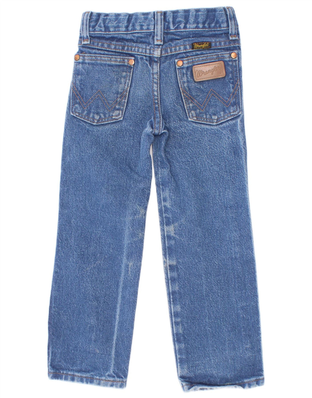 Wrangler Jean Slim Garçon 3-4 Ans W20 L14 Bleu Coton