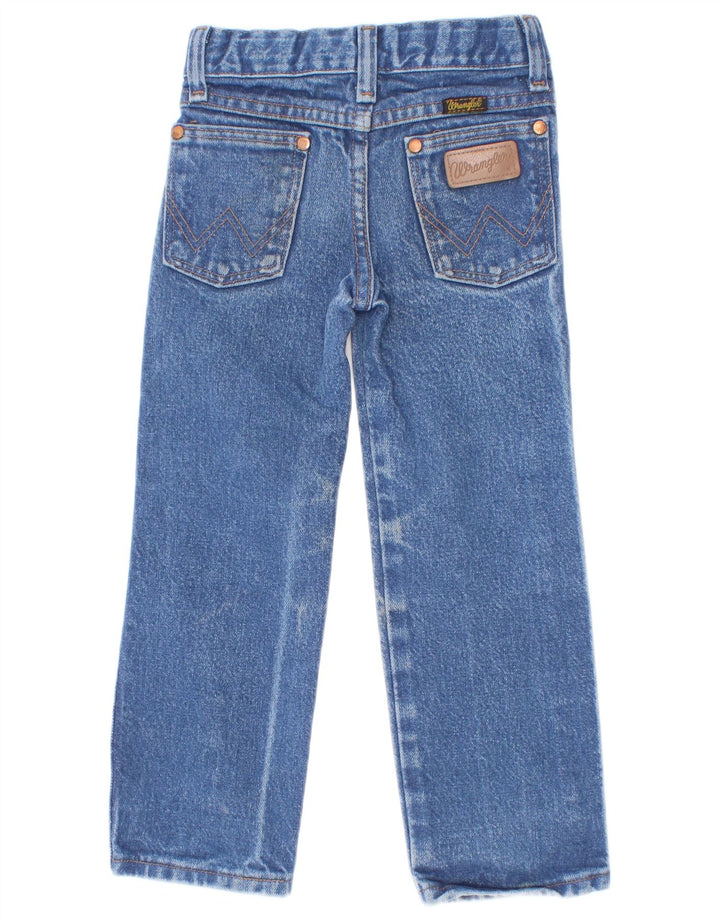 Wrangler Jean Slim Garçon 3-4 Ans W20 L14 Bleu Coton