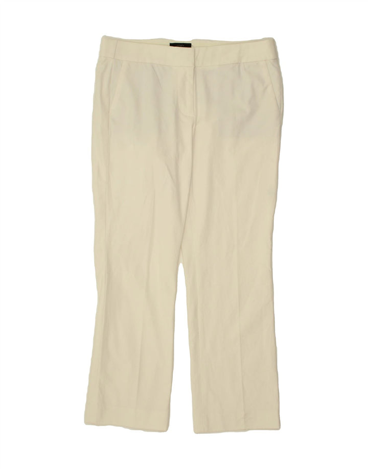 J. CREW Womens Campbell Chino Trousers US 6 Medium W32 L26 Off White Vintage J. Crew and Second-Hand J. Crew from Messina Hembry 