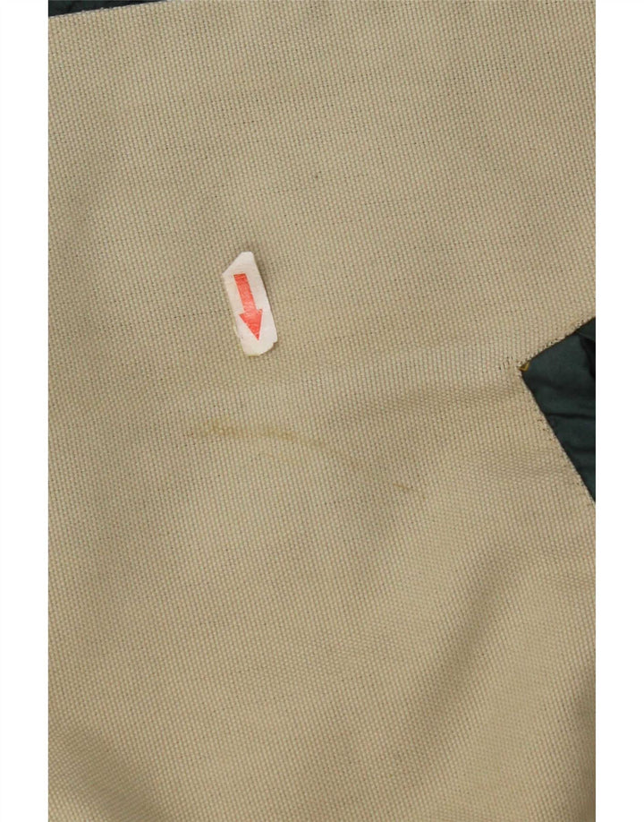 Veste Bomber Homme Vintage UK 42 XL Beige Colourblock