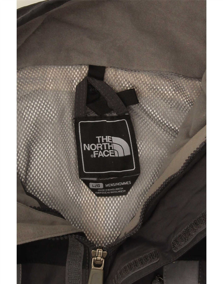 The North Face Veste de pluie pour homme UK 40 Large Gris Colorblock