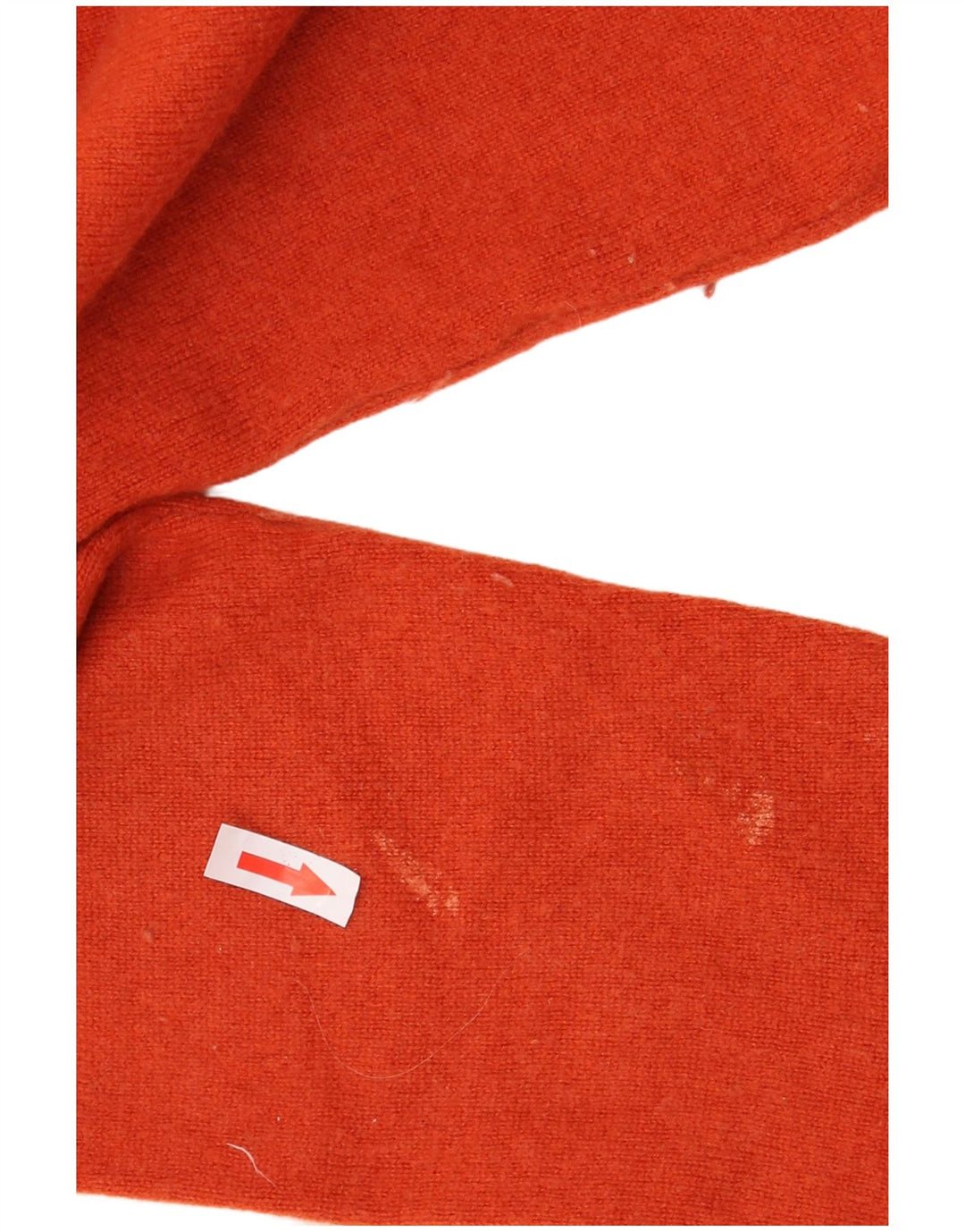 Hobbs Pull court à col roulé pour femme UK 16 Large Orange Laine