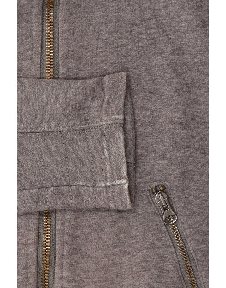EDC Veste de survêtement pour femme UK 10 Petit coton gris