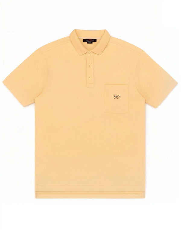 Paul & Shark Polo Homme 2XL Jaune Coton