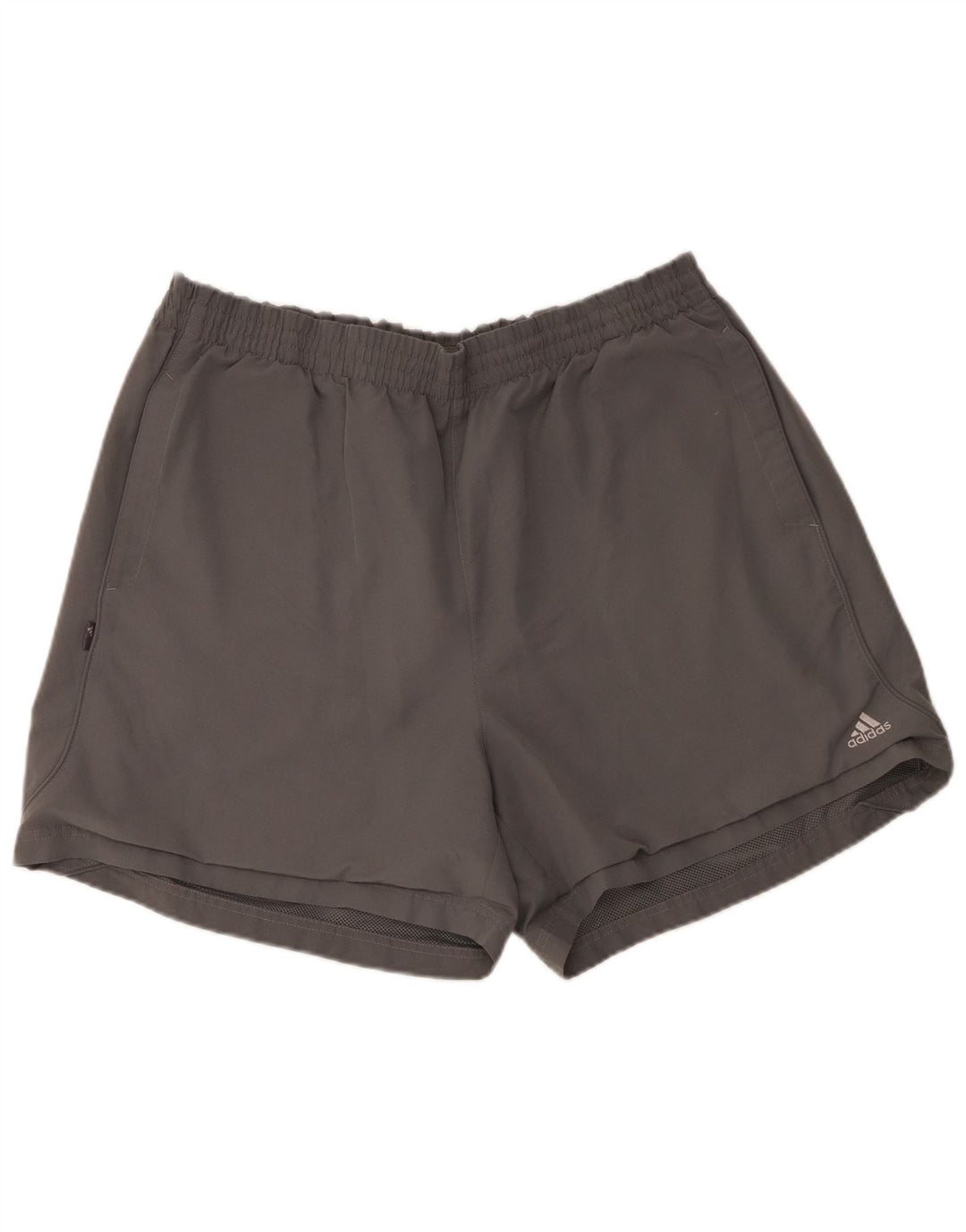 Adidas Short de sport pour homme 2XL Gris Polyester