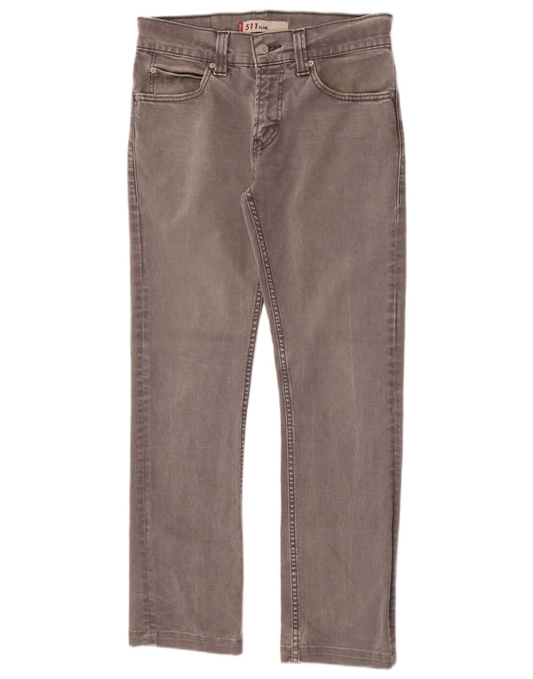 Levi's Jean Slim 511 Homme W30 L29 Gris Coton
