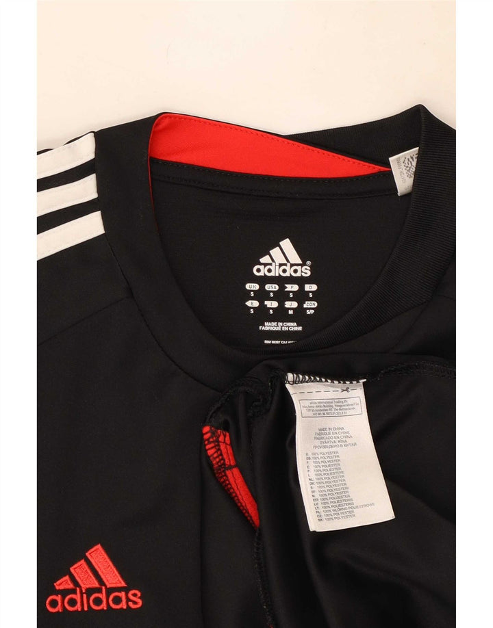 Adidas Hommes Climacool T-Shirt Haut Petit Noir Colorblock Polyester