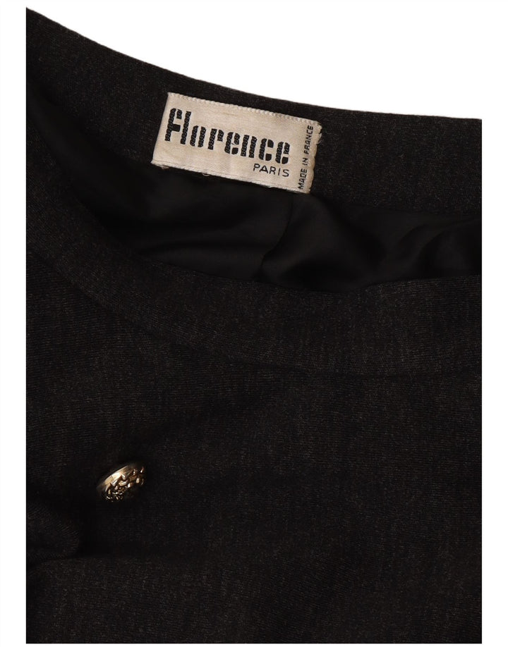 Florence Jupe évasée taille haute pour femme W26 Petit gris