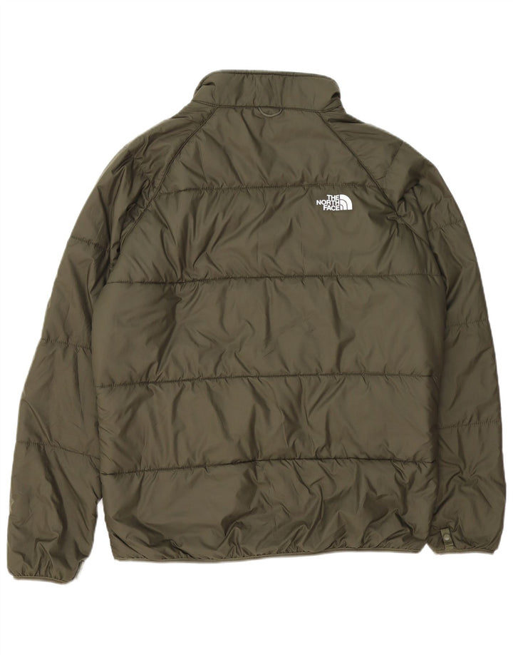 The North Face Veste matelassée Graphic Liner pour homme UK 40 Large Vert Polyester