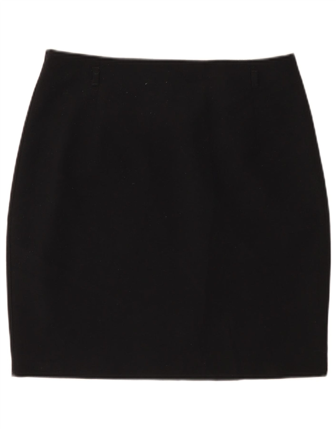 Marks & Spencer Mini-jupe femme UK 12 Medium W30 Noir Polyester