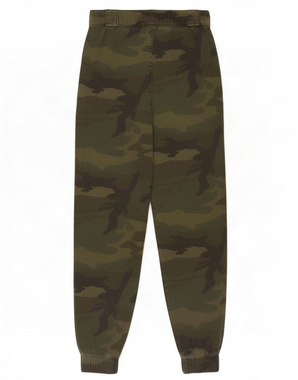 Hollister Pantalon décontracté taille haute pour femme XS W25 L29 Kaki Camouflage