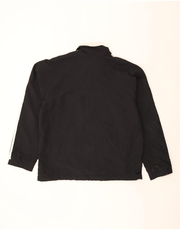 Adidas Veste de survêtement pour homme UK 44/46 Large Noir Polyester