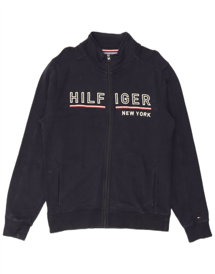 Tommy Hilfiger Veste de Survêtement Vintage Fit Homme Bleu Marine Moyen