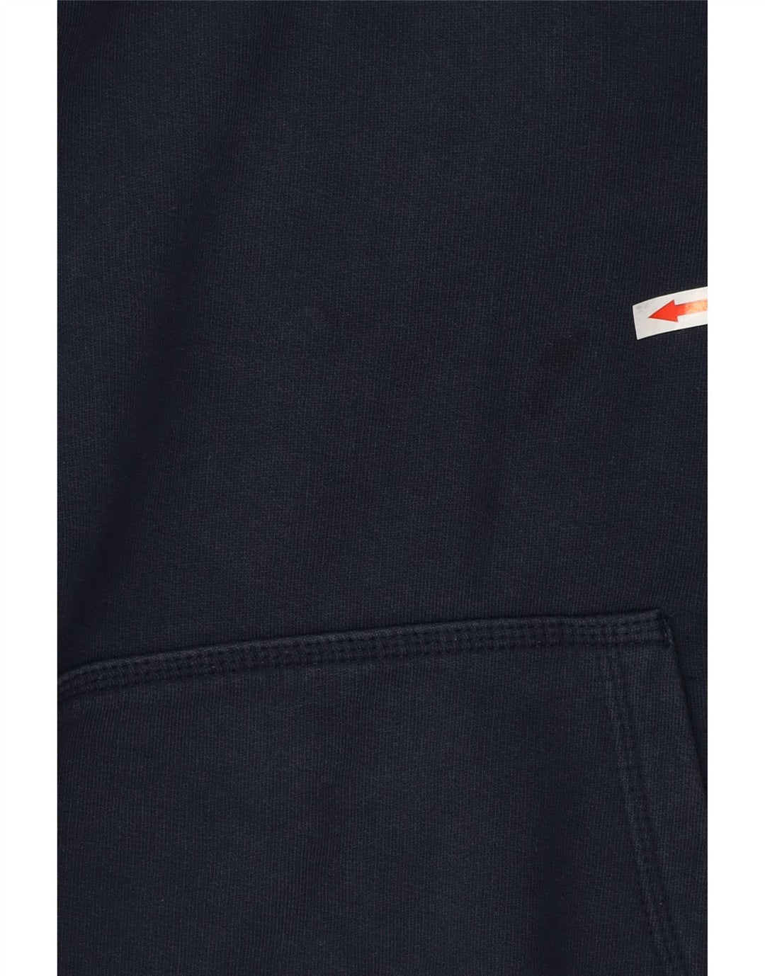 NIKE Pull à capuche pour homme en coton bleu marine Large