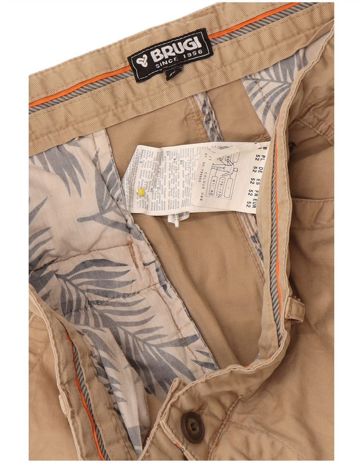 Brugi Short Cargo Homme W36 Grand Coton Beige