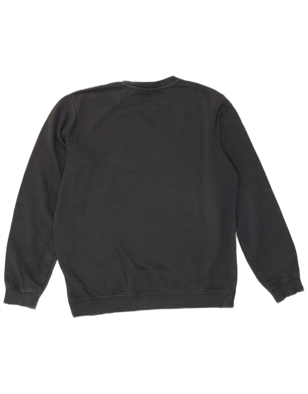 NIKE Sweat-shirt pour homme en coton noir moyen