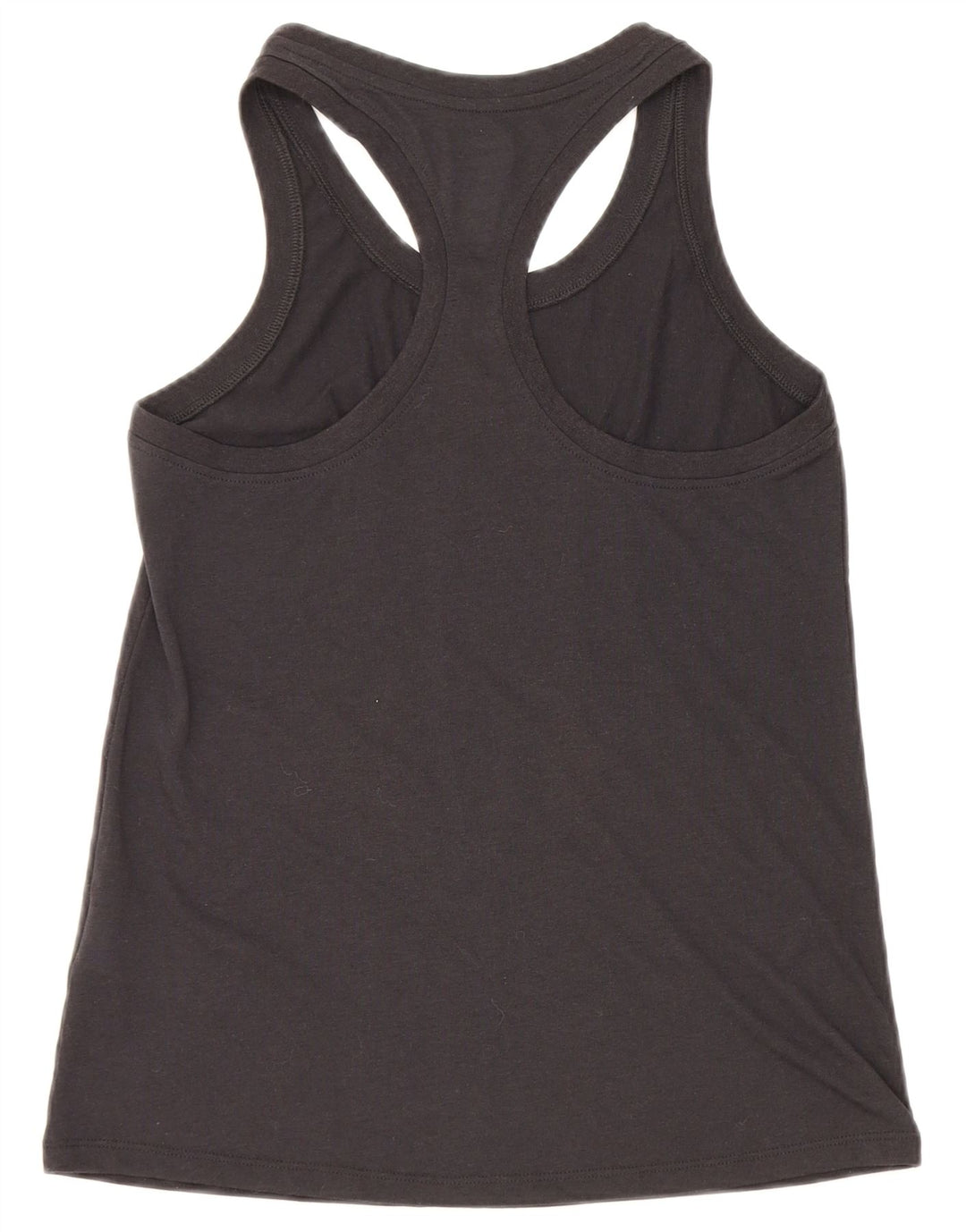 Nike Womens Dri Fit Graphic Débardeur UK 10 Petit Noir Polyester