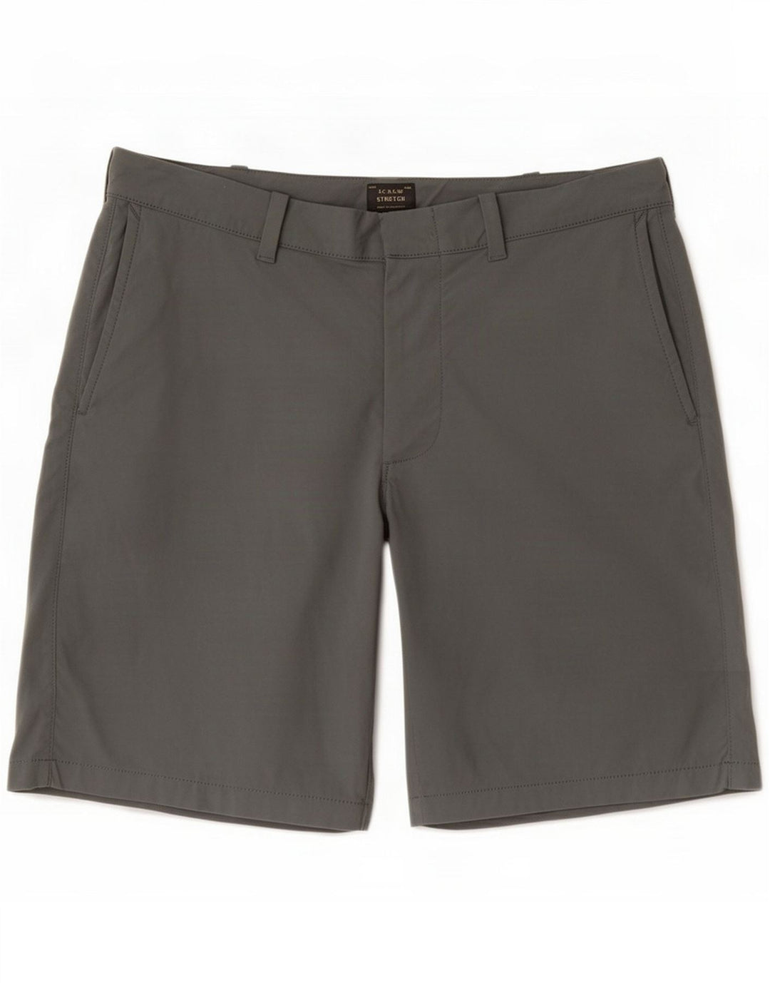 J. Crew Mens Chino Shorts Medium W33 Grey Nylon