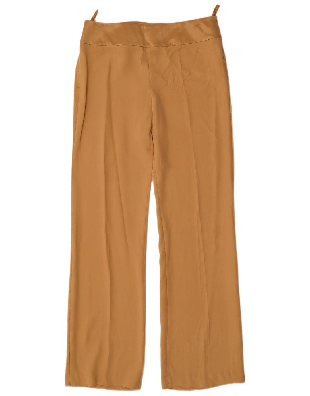LUISA SPAGNOLI Pantalon décontracté à jambe large pour femme IT 44 Medium W32 L35 Beige