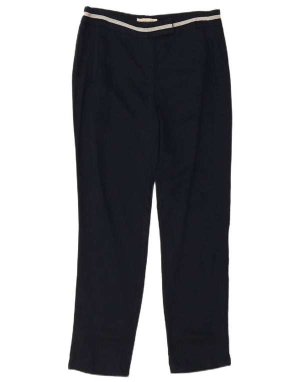 Naf Pantalon Chino Slim Femme EU 36 Small W30 L28 Bleu Marine