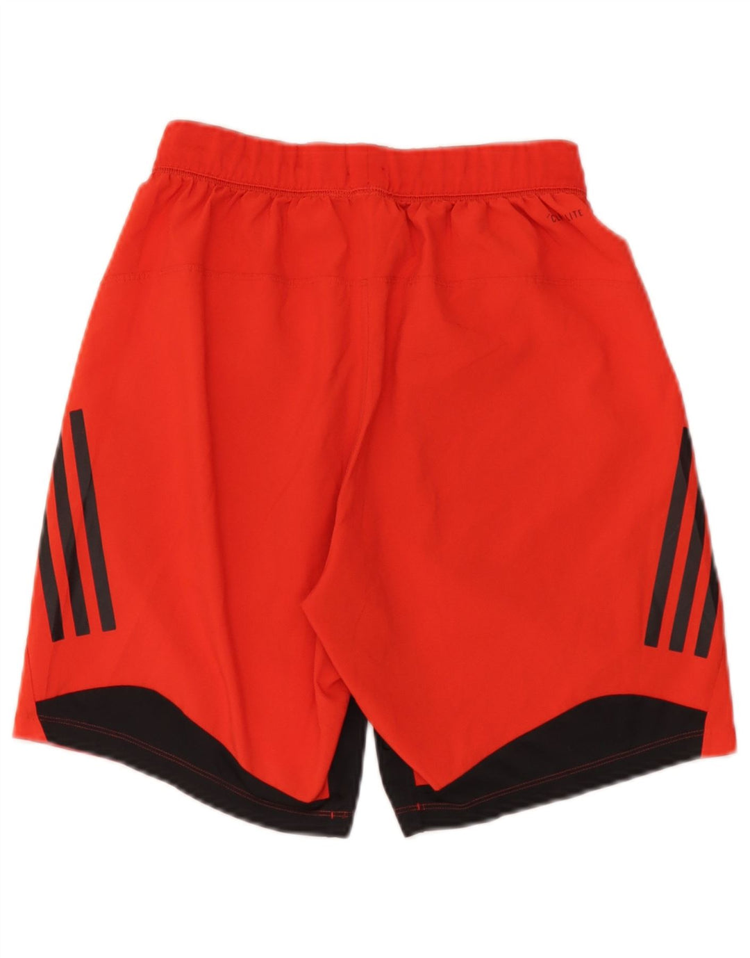 Adidas Short de sport Climalite pour homme Petit Rouge Polyester Colorblock